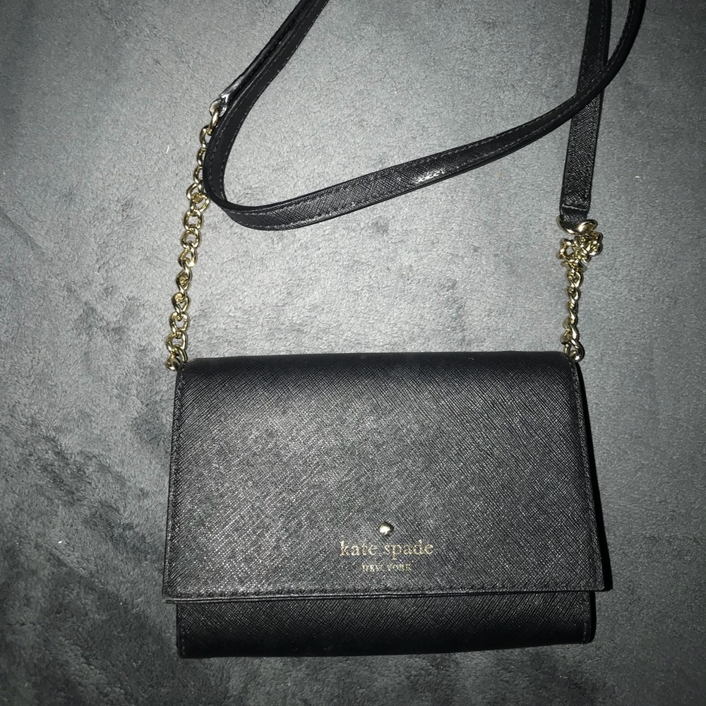 Black Kate spade crossbody